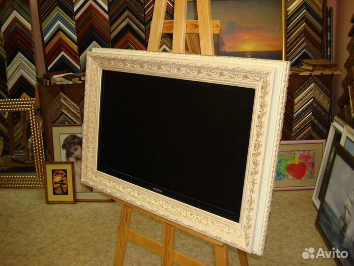 Багетная рама для телевизора