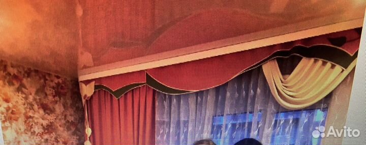 Штора с ламбрекеном