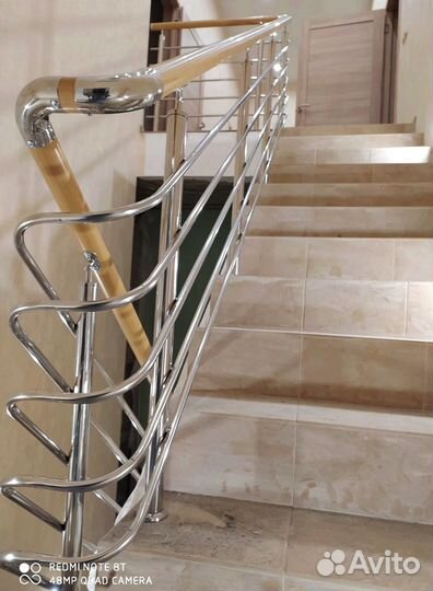 Перила из нержавеющей стали, поручни, ограждения