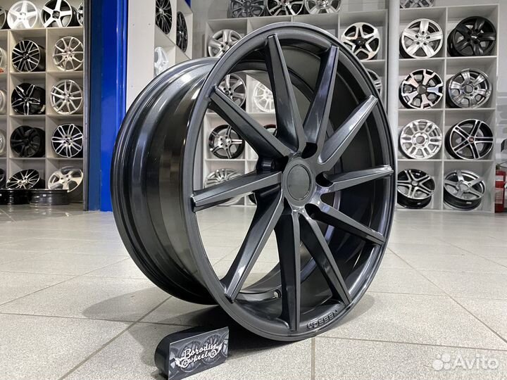Диски литые vossen CVT 5x112 r18 #1658 серые