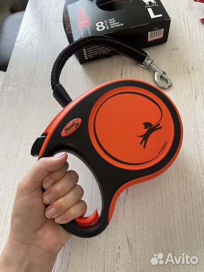 Поводок рулетка flexi 8метров