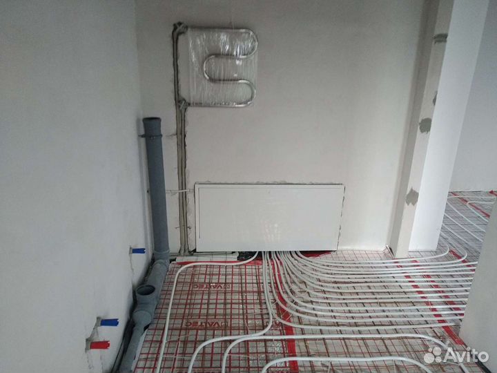 Отопление, водоснабжение, теплый пол