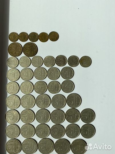 Монеты 1980-1991 годов