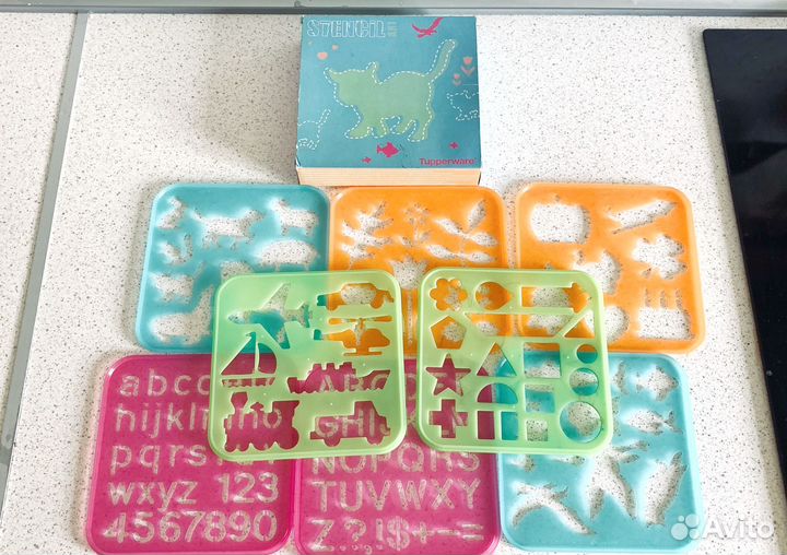 Трафареты для рисования Tupperware