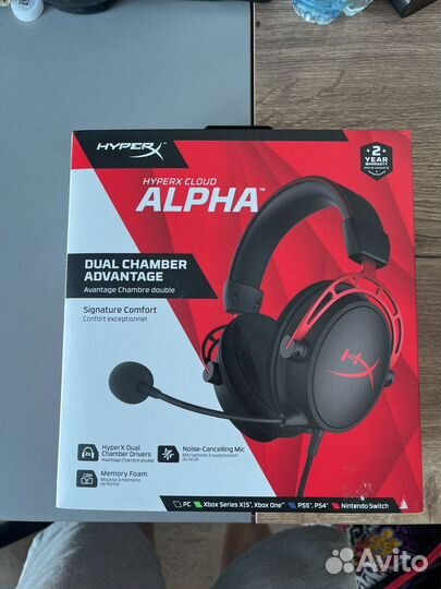 Наушники Hyperx cloud alpha