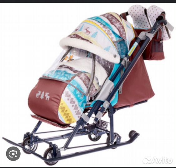Санки коляска ника 7-7