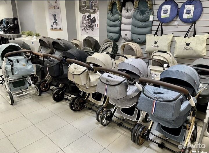 Коляски 2в1 3в1 трансформеры в наличии