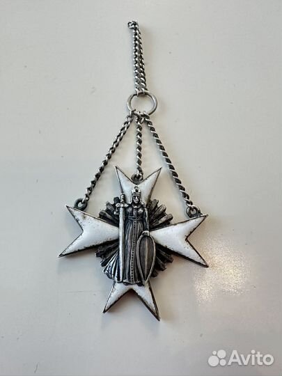 Жетон 3-ей Петергофской школы прапорщиков