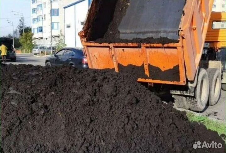 Грунт, чернозем с доставкой