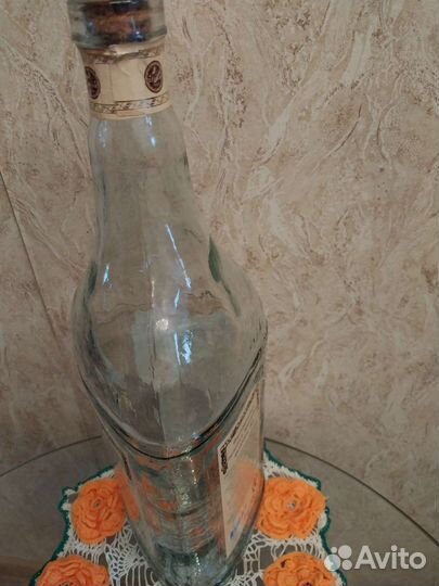 Бутылки графины стеклянные