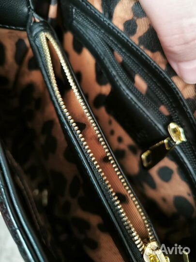 Сумка женская натуральная кожа черная