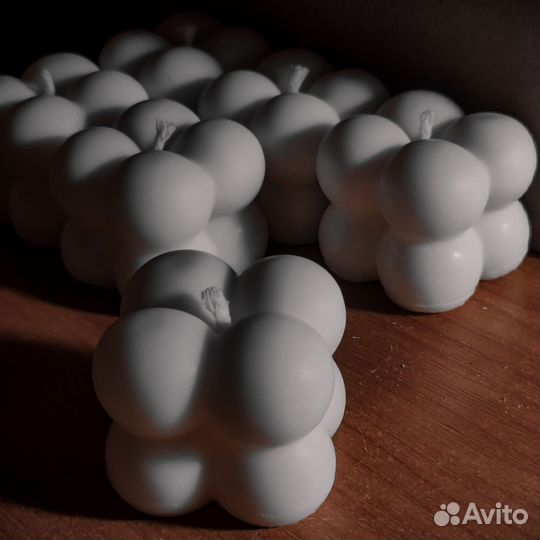 Ароматическая свеча ручной работы