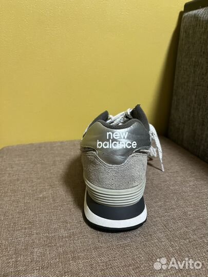 Кроссовки new balance 574 grey black