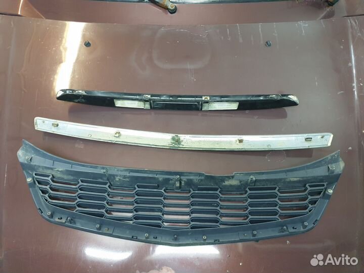 Решетка радиатора молдинг Лада Приора