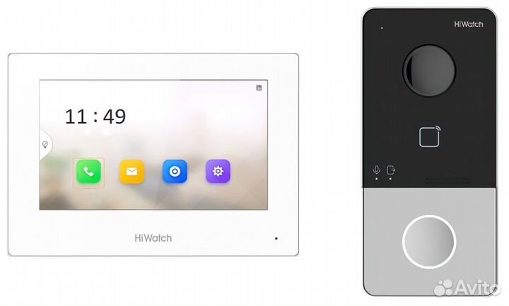 Видеодомофония I HiWatch I DS-D100ikwf