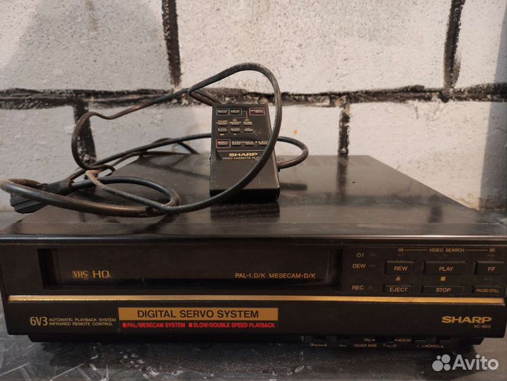 Видеомагнитофон sharp