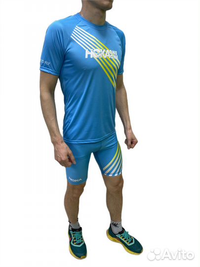 Лыжеролерный - беговой костюм Hoka