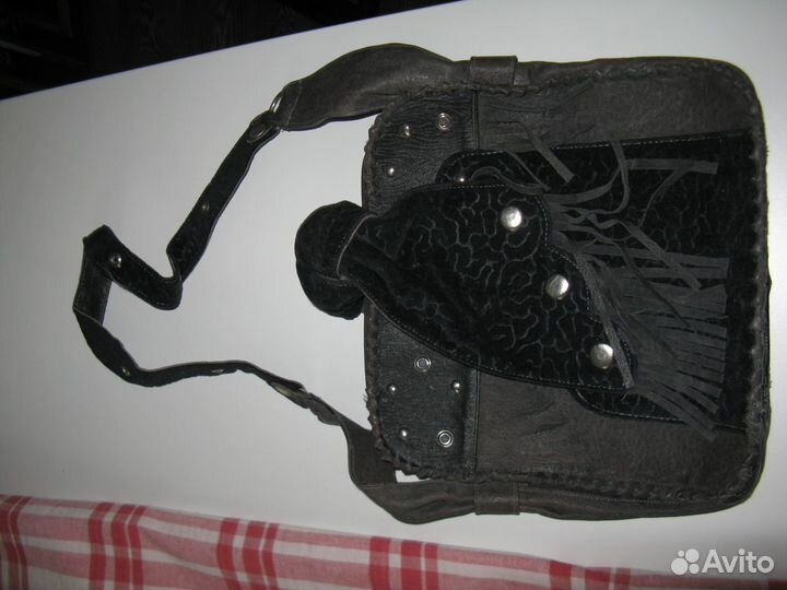 Оригинальная дамская кожаная сумочка