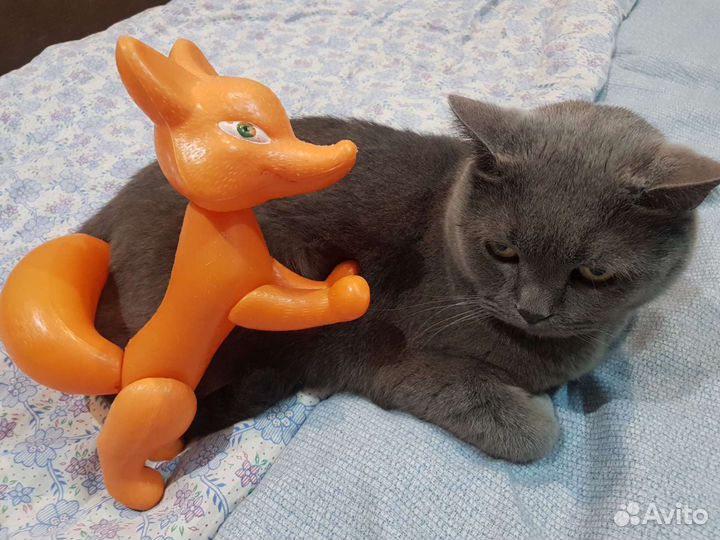 Лисичка игрушка СССР