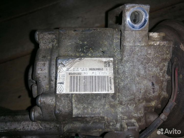 Рено дастер duster компрессор кондиционера 1.5dci