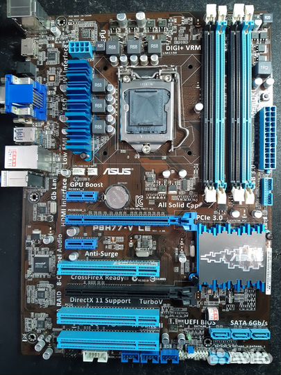 Материнская плата 1155 asus P8H77-V LE предтоп