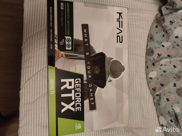 Видеокарта rtx 3070ti kfa2 на гарантии