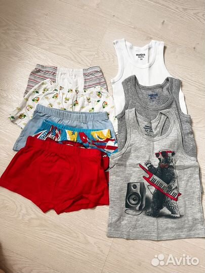 Вещи пакетом для мальчика 80-98