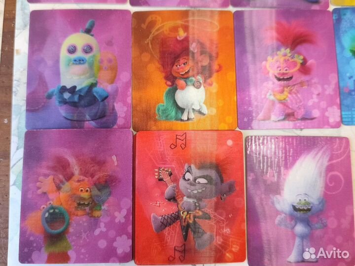 Тролли карточки из пятерочки