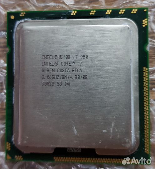 Процессор intel core i7 950 сокет 1366