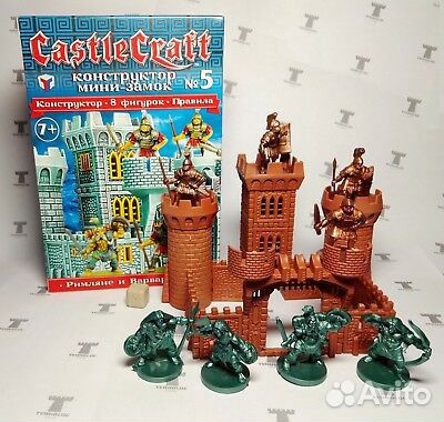 Солдатики Набор конструктор и 8 воинов