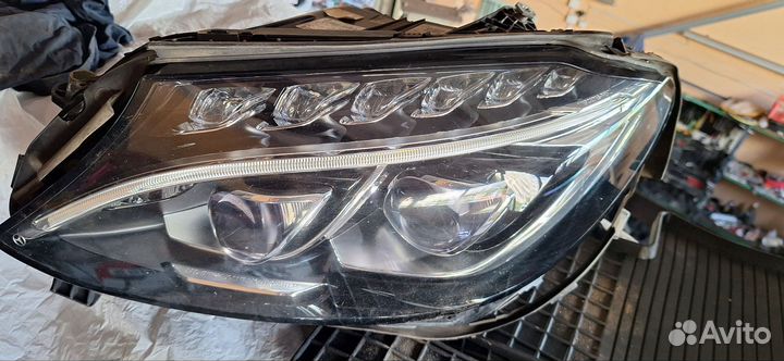 Фара Full LED Левая Правая Mercedes-Benz C W205