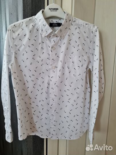 Школьные брюки, рубашка (ростовка 128 см)