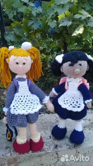 Кукла первоклашка подарок к 1 сентября