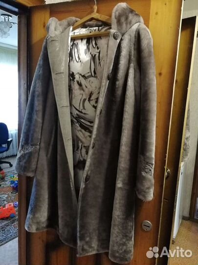 Шуба мутоновая новая 54 размера