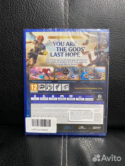 Immortals Fenix Rising (PS4) новый диск