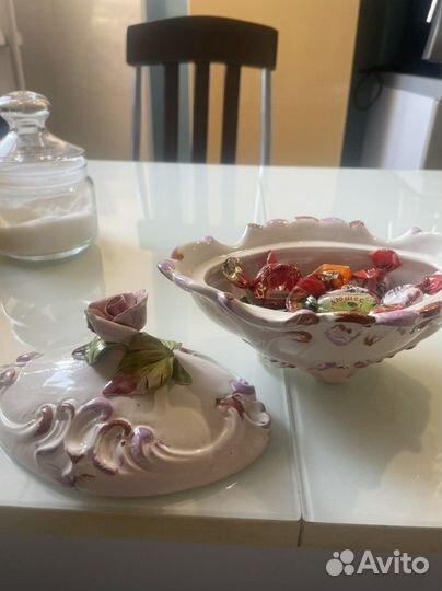 Ваза фарфор Италия