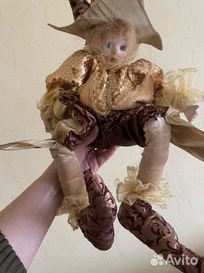 Кукла шут из 90х годов