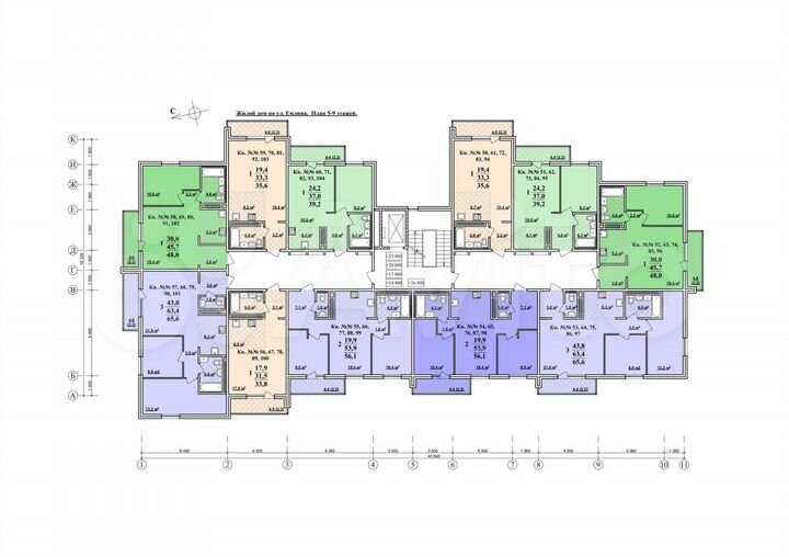 1-к. квартира, 39,2 м², 5/10 эт.