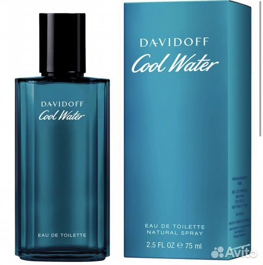 Davidoff cool water 75 мл новые
