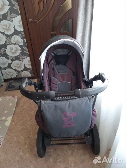 Коляска 3 в 1 sonic verde