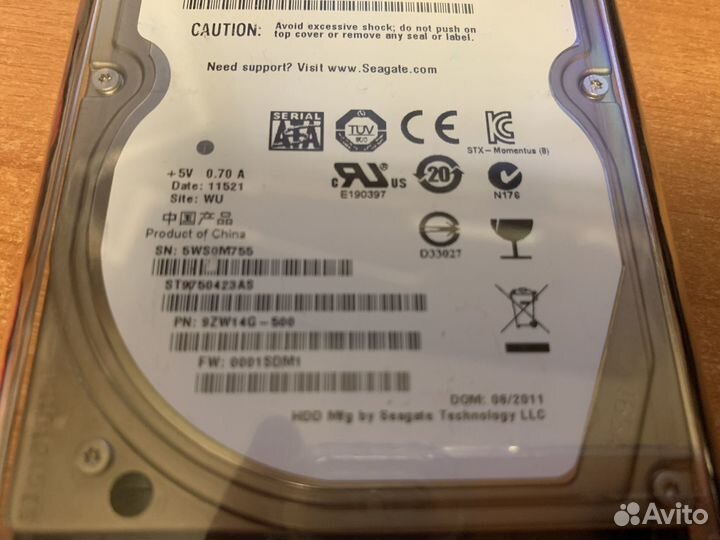 Внешний жесткий диск Seagate 750 GB (usb 3.0)