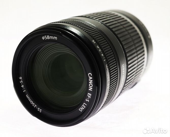 Объектив Canon EF-S 55-250 MM F/4-5,6 IS