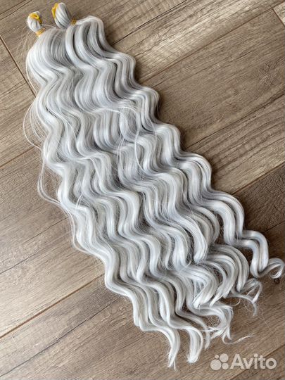 Термоволосы для афрокудрей, наращивания и де кос