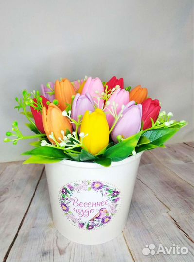 Моноформа для мыла тюльпаны2