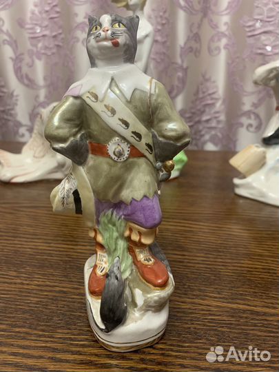 Статуэтка «Кот в сапогах», акз, 60- годы