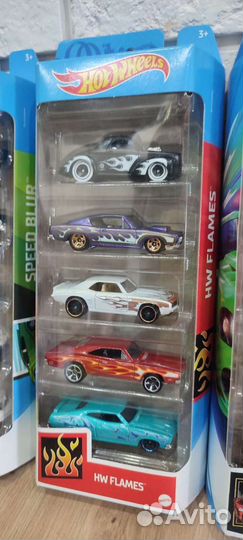 Hot wheels наборы 5pack