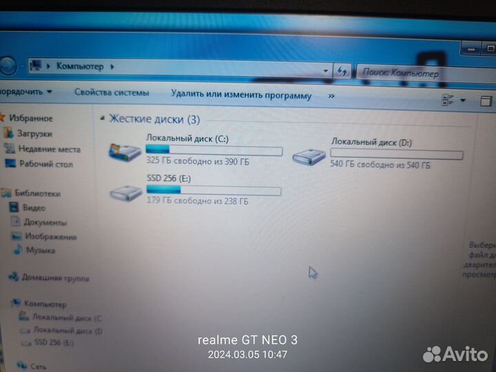 Ноутбук acer core i5