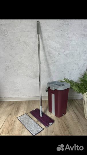 Швабра с ведром и отжимом