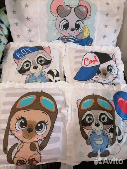 Бортики в кроватку