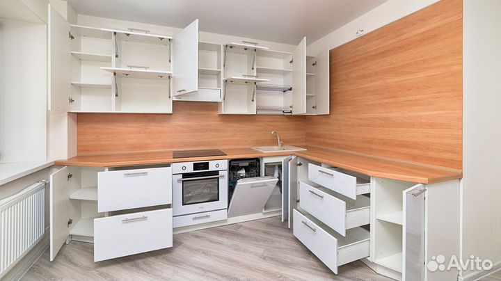 Кухонный гарнитур Orio угловая и прямая